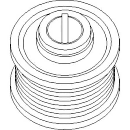 Aftermarket Alternator Pulley 87452704